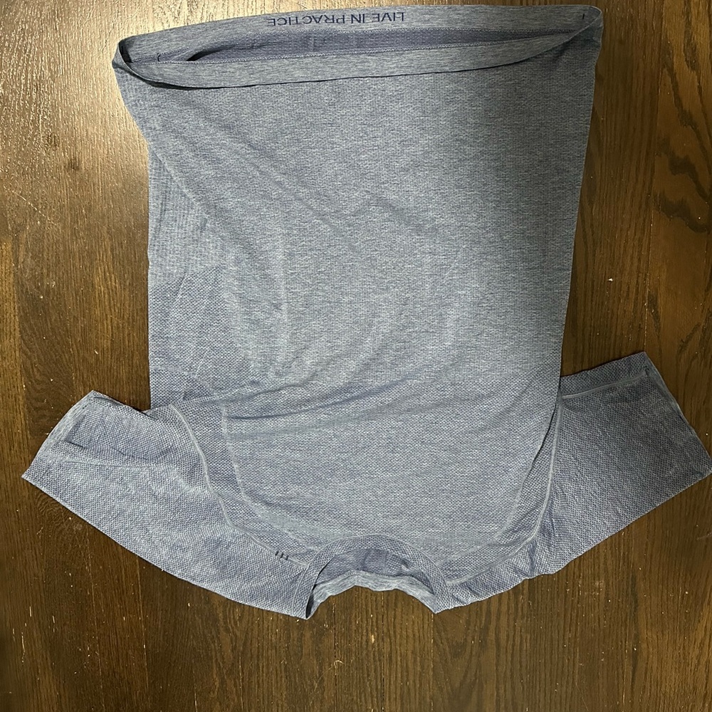 lululemon athletica Men's Blue Undershirt